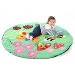 Covor Copii Moale Pufos Pajistea Verde